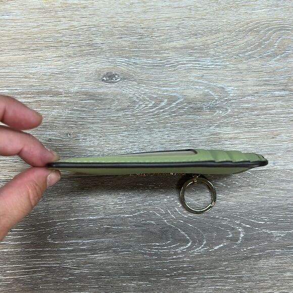 1008-5 NWOT Michael kors green card wallet - Picture 6 of 9